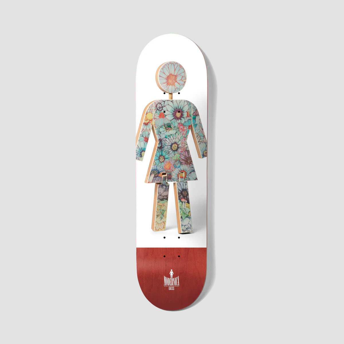 Girl Modernica OG Gass Skateboard Deck - 8.5"