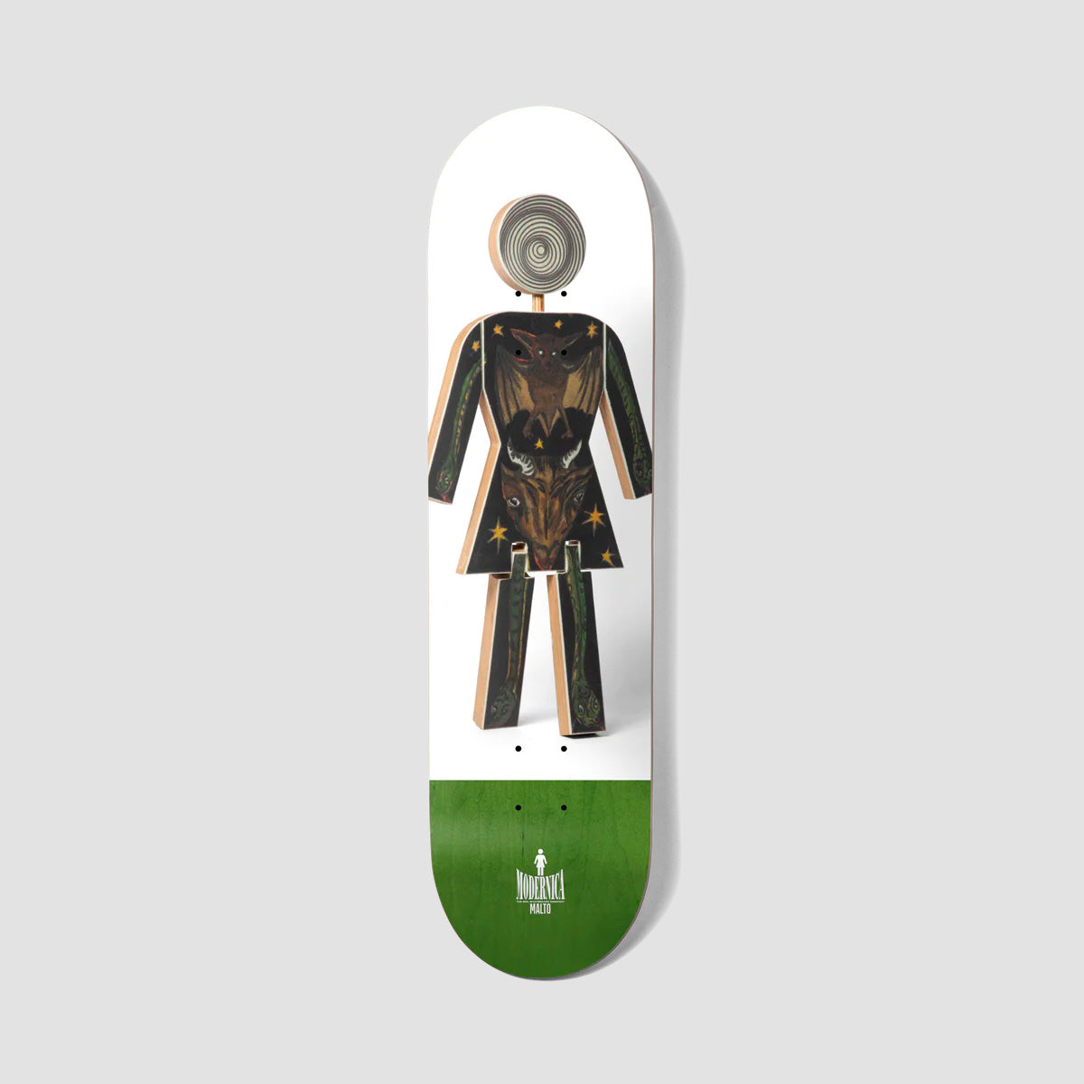 Girl Modernica OG Malto Skateboard Deck - 8.5"