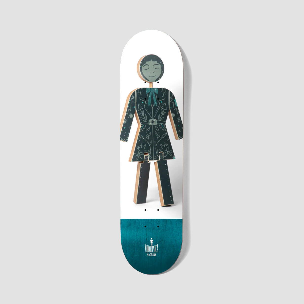 Girl Modernica OG McCrank Skateboard Deck - 8.5"