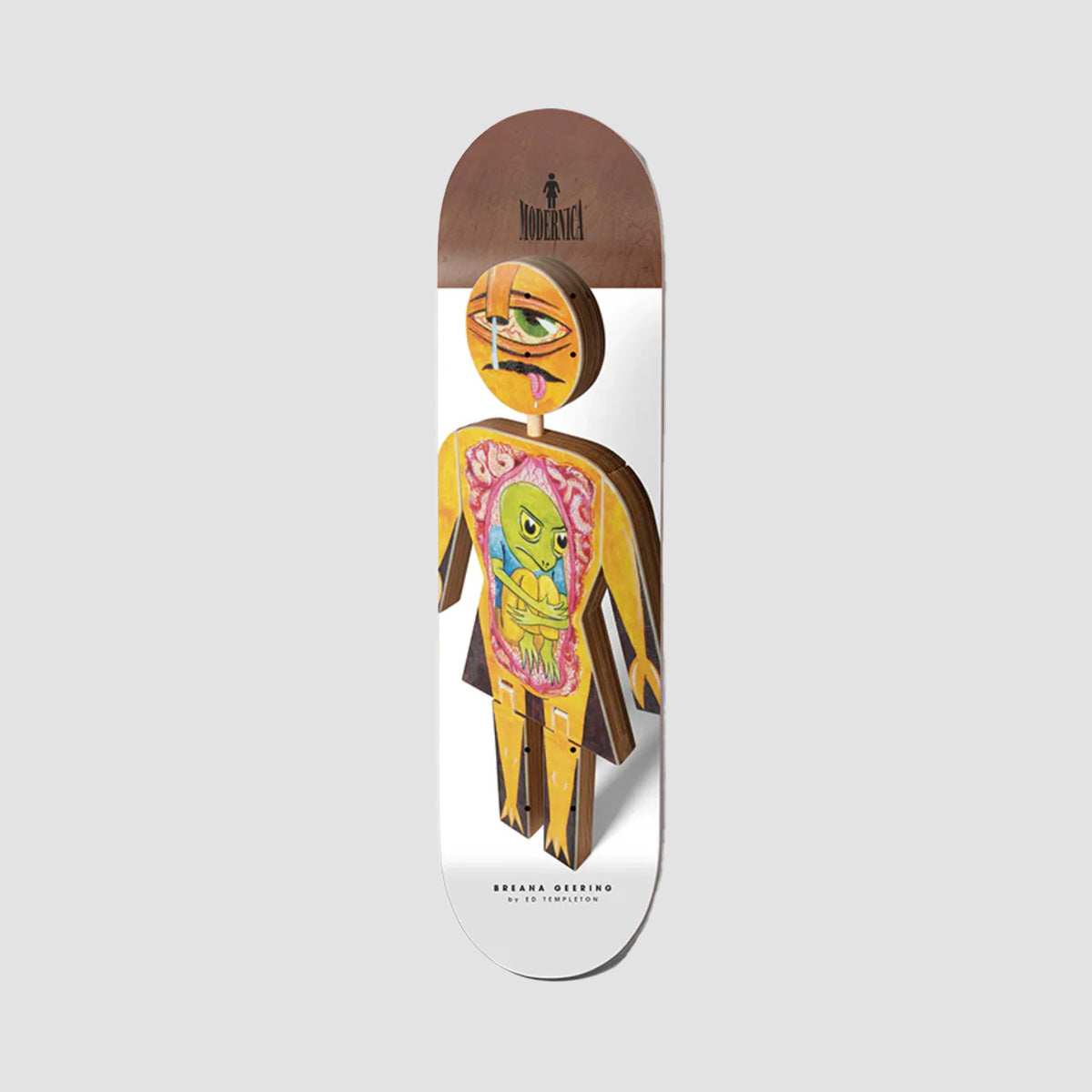 Girl Modernica x Ed Templeton Breana Geering Deck - 8.5"