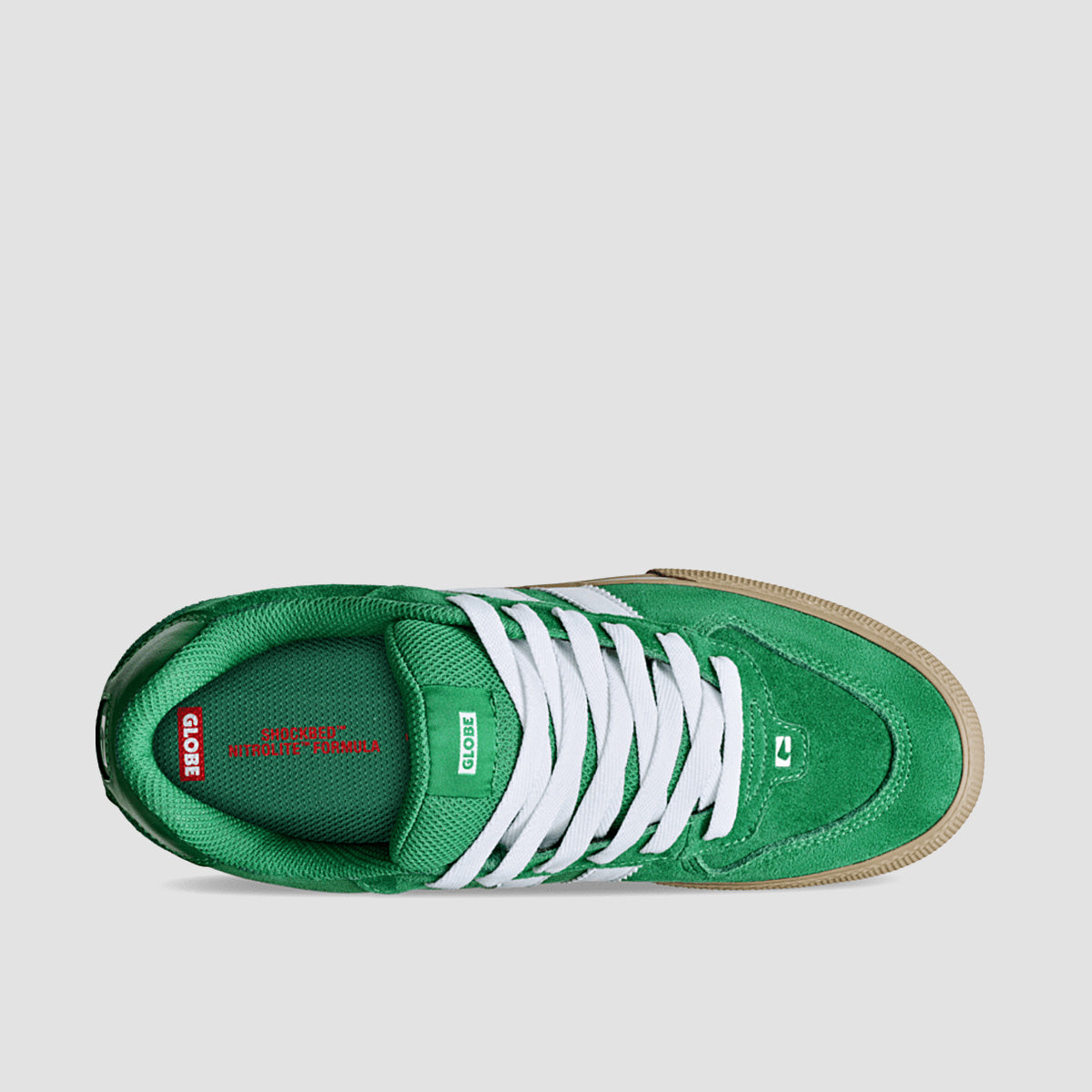 Globe Encore-2 Shoes - Green/White/Gum
