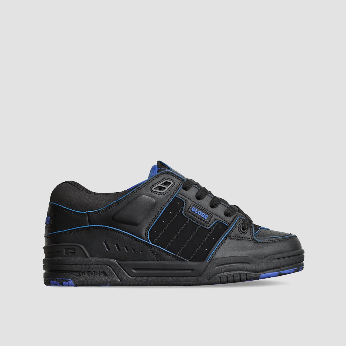 Globe Fusion Shoes - Black/Blue/Mosaic