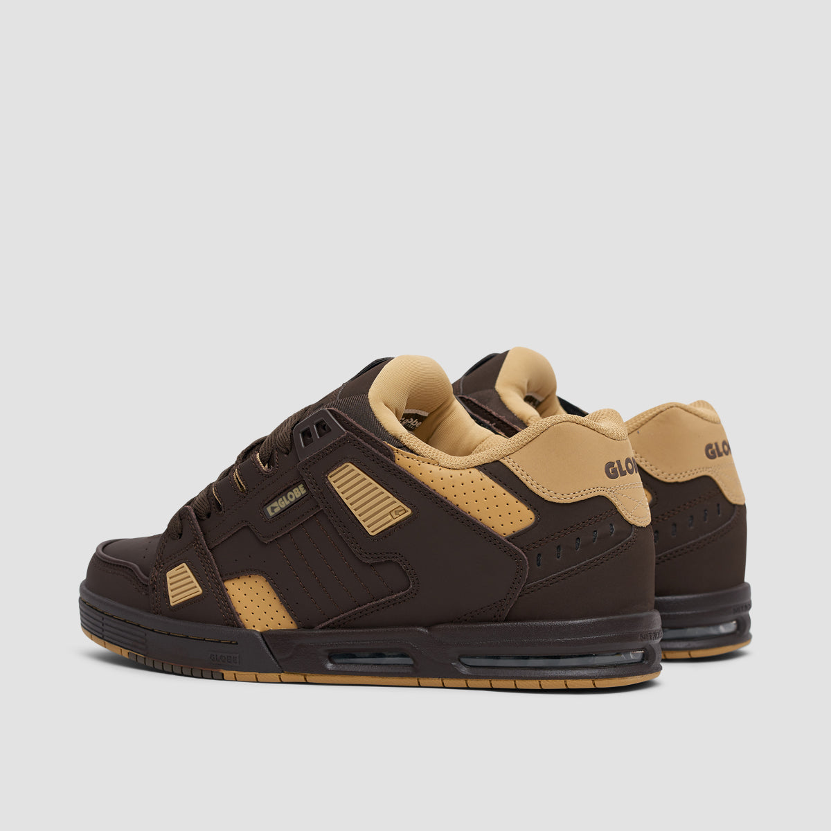 Globe Sabre Shoes - Dark Oak/Curry