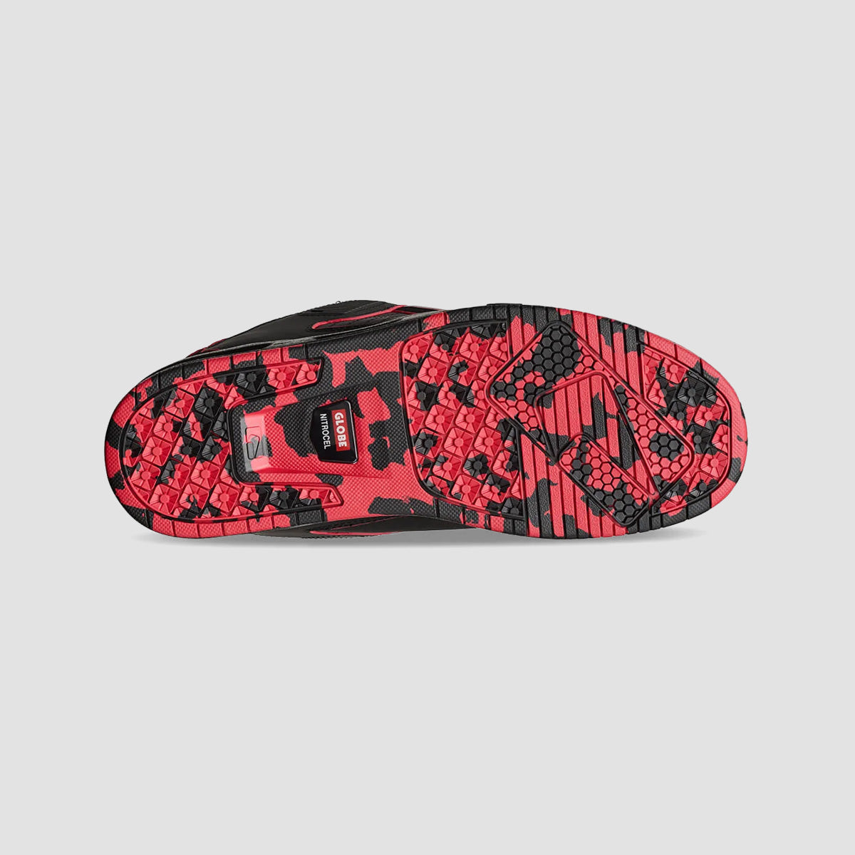 Globe Sabre Shoes - Black/Red/Mosaic