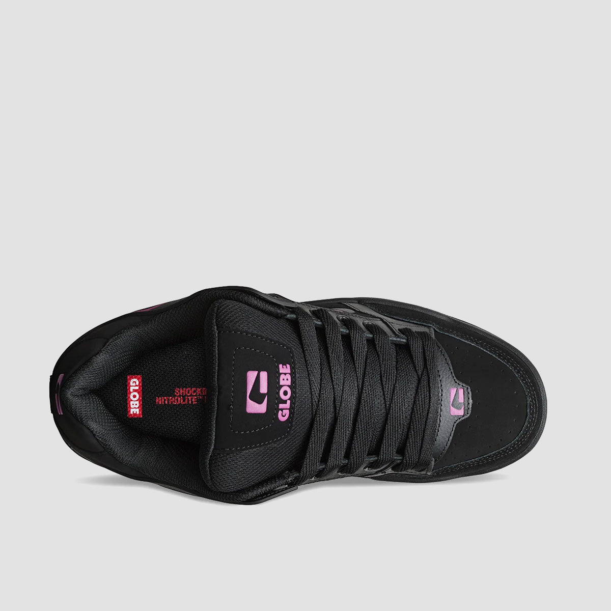 Globe Tilt Shoes - Black/Black/Pink