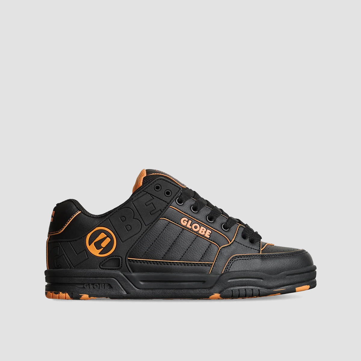 Globe Tilt Shoes - Black/Orange/Mosaic