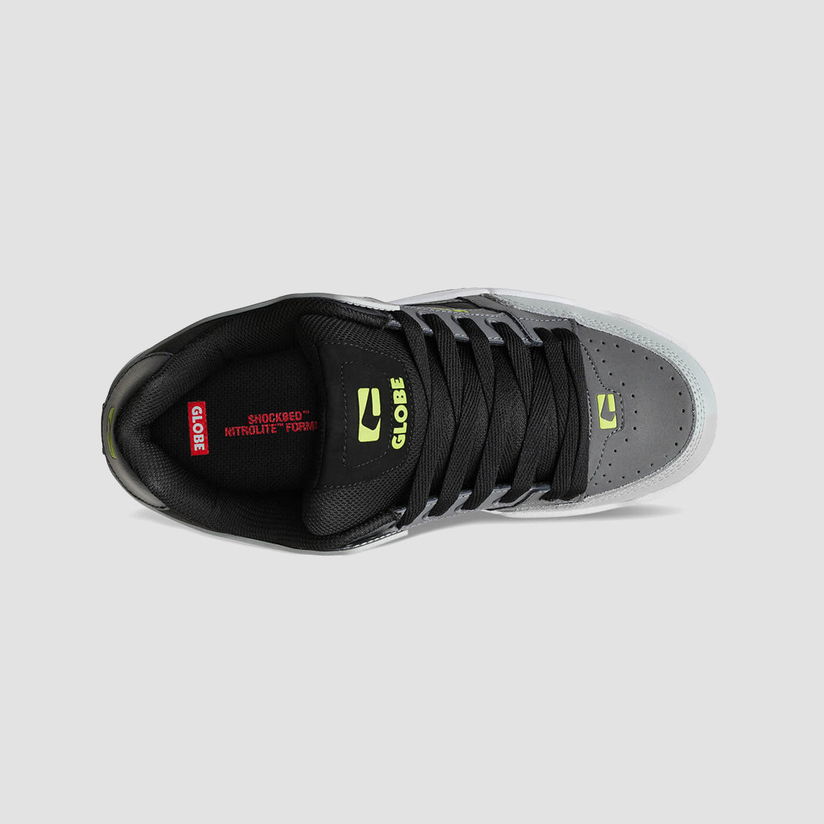 Globe Tilt Shoes - Greyscale/Black