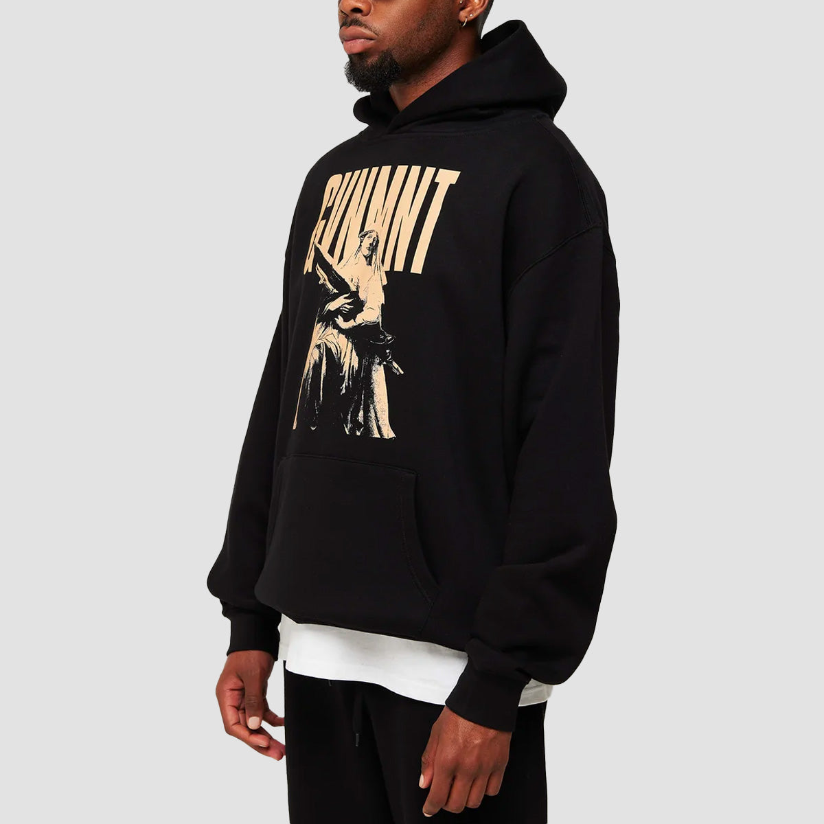 GVNMNT Art of War Pullover Hoodie Black