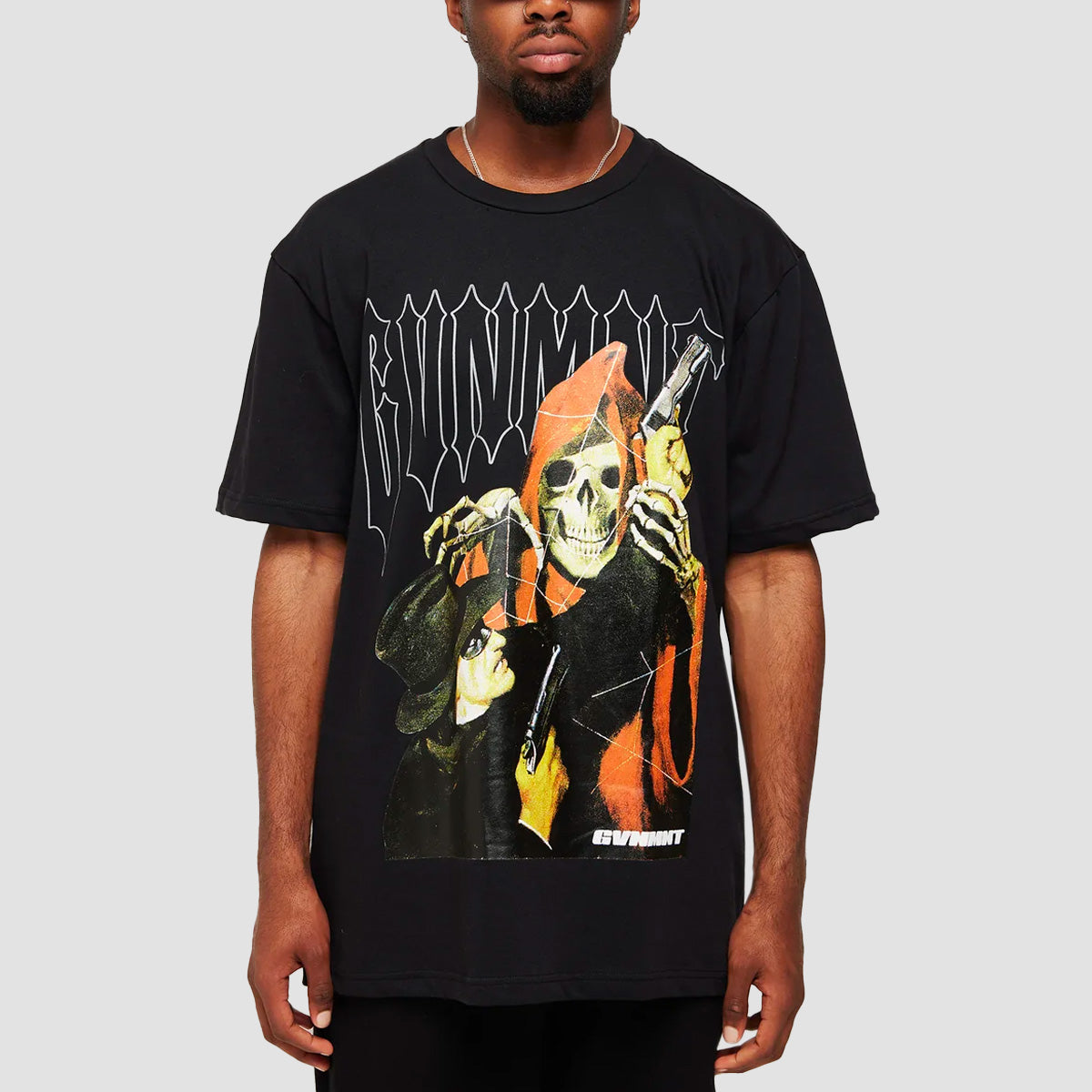 GVNMNT Certain Death T-Shirt Black