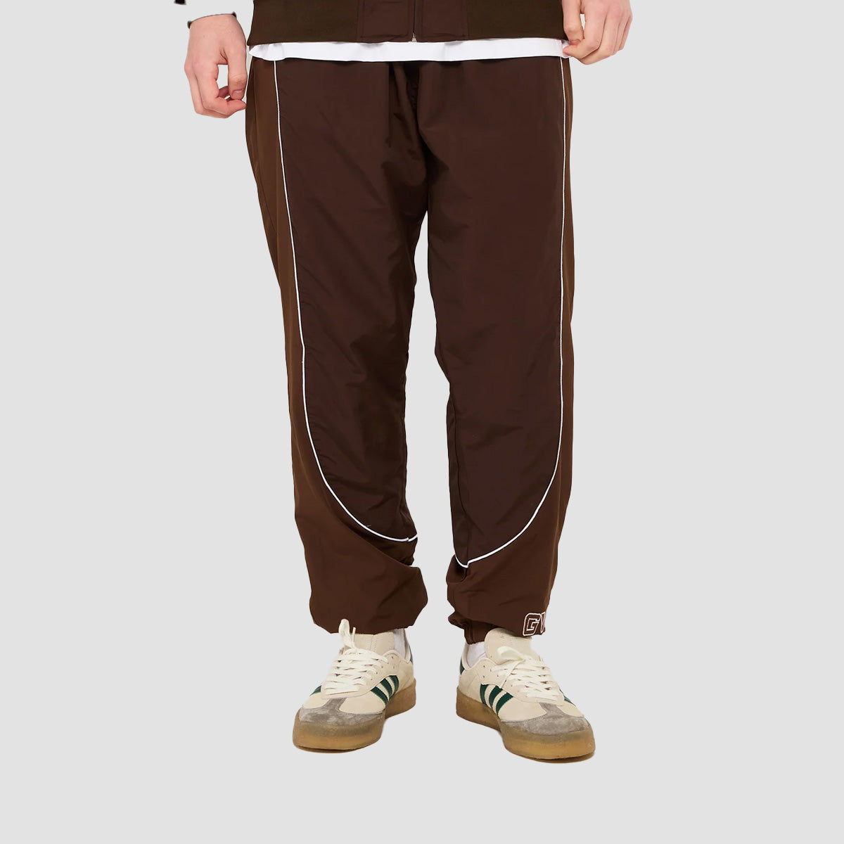 GVNMNT Chambers Track Pants Chocolate/Walnut
