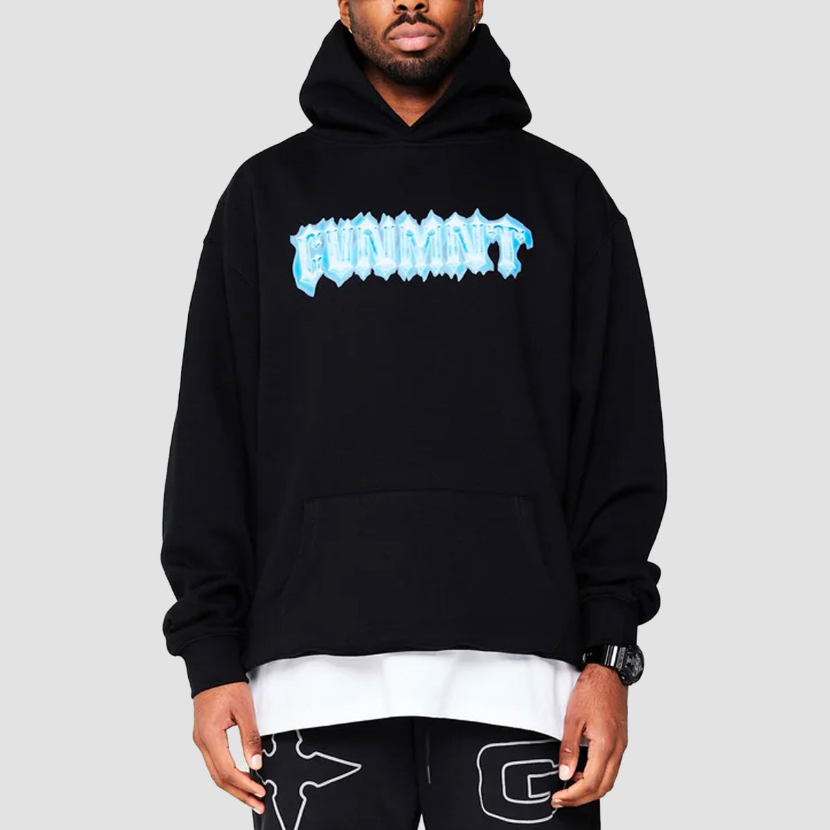 GVNMNT Ice Cold Pullover Hoodie Black