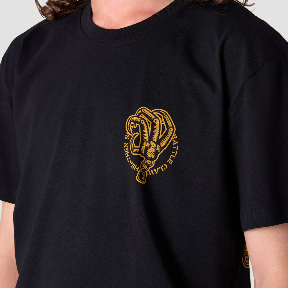 Heathen Battle Claw T-Shirt Black
