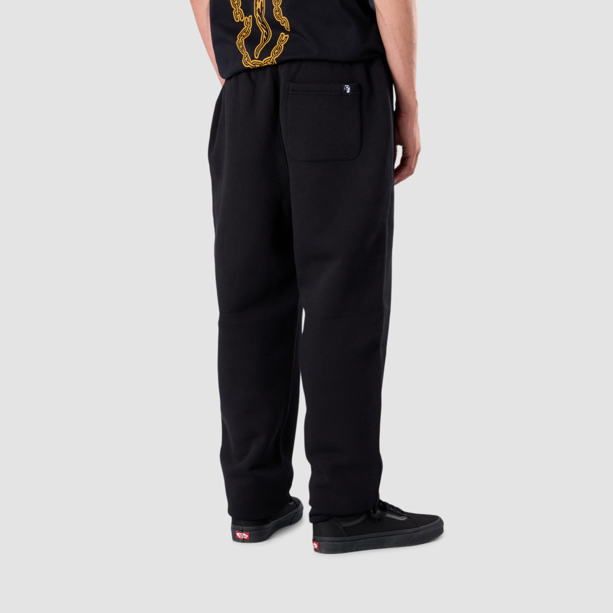 Heathen Mace Face Jogger Pants Black