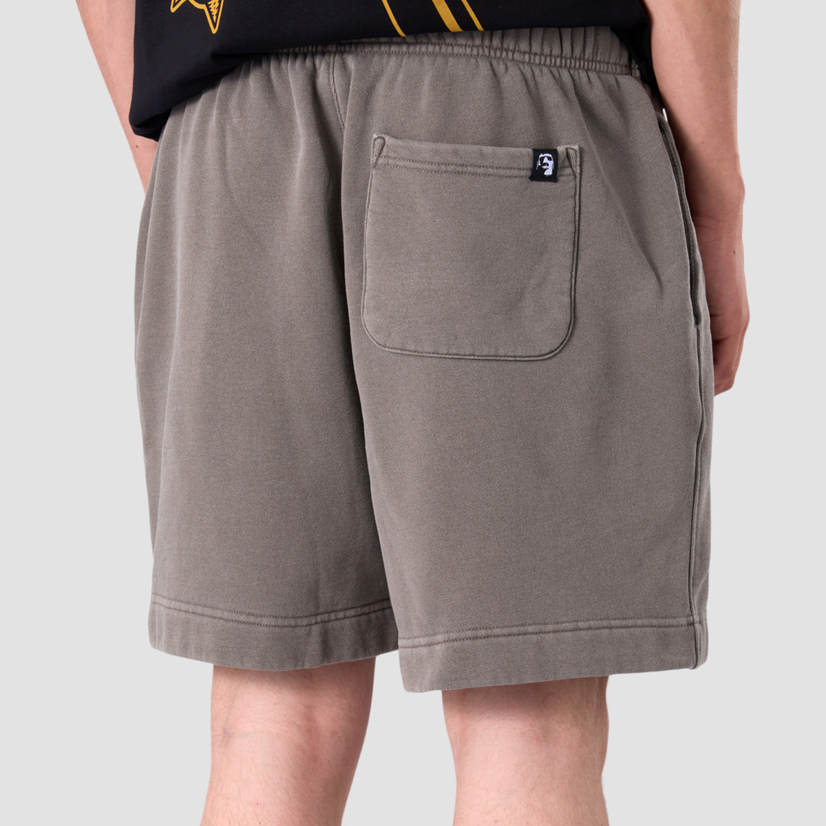 Heathen Sacrificial Dagger Sweat Shorts Faded Grey