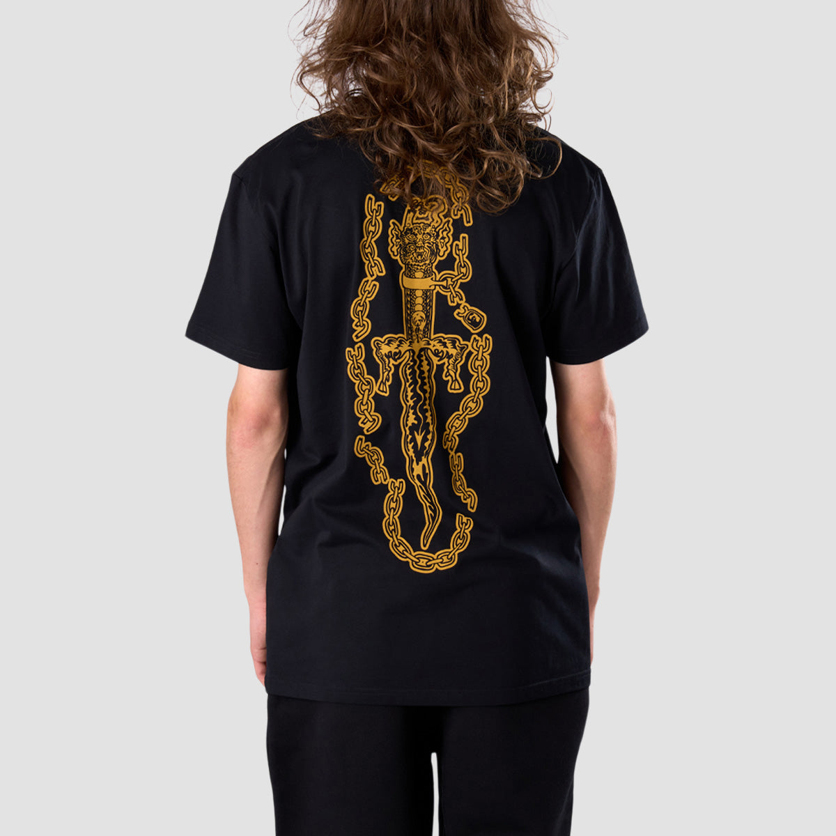 Heathen Sacrificial Dagger T-Shirt Black
