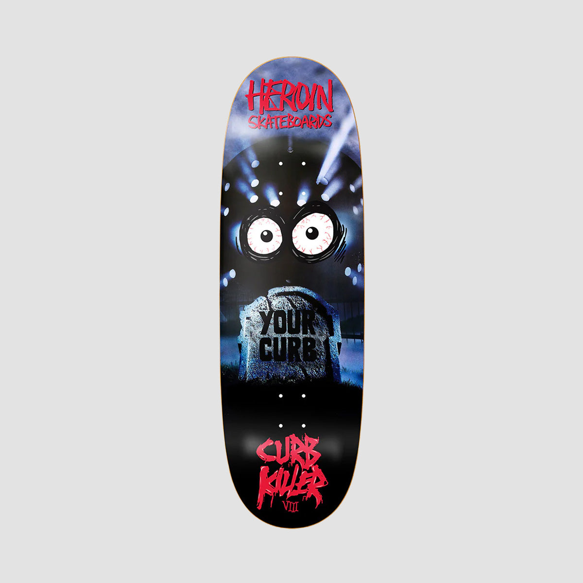 Heroin Curb Killer 8 Skateboard Deck - 10"