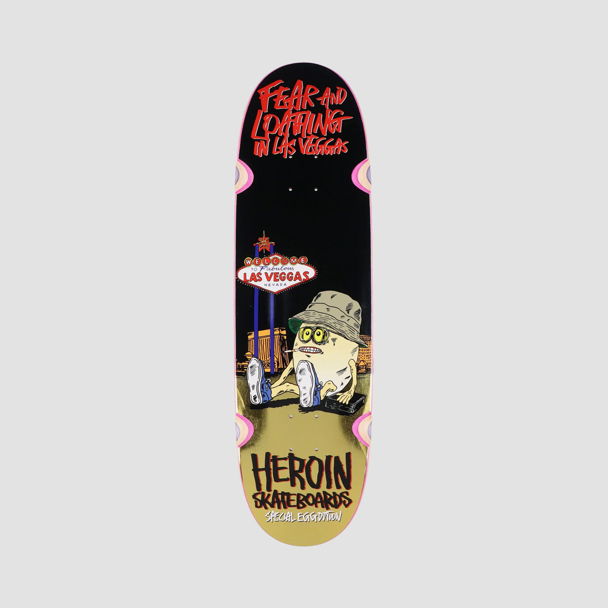 Heroin Fear and Loathing Special Eggdition 2025 Skateboard Deck - 9"