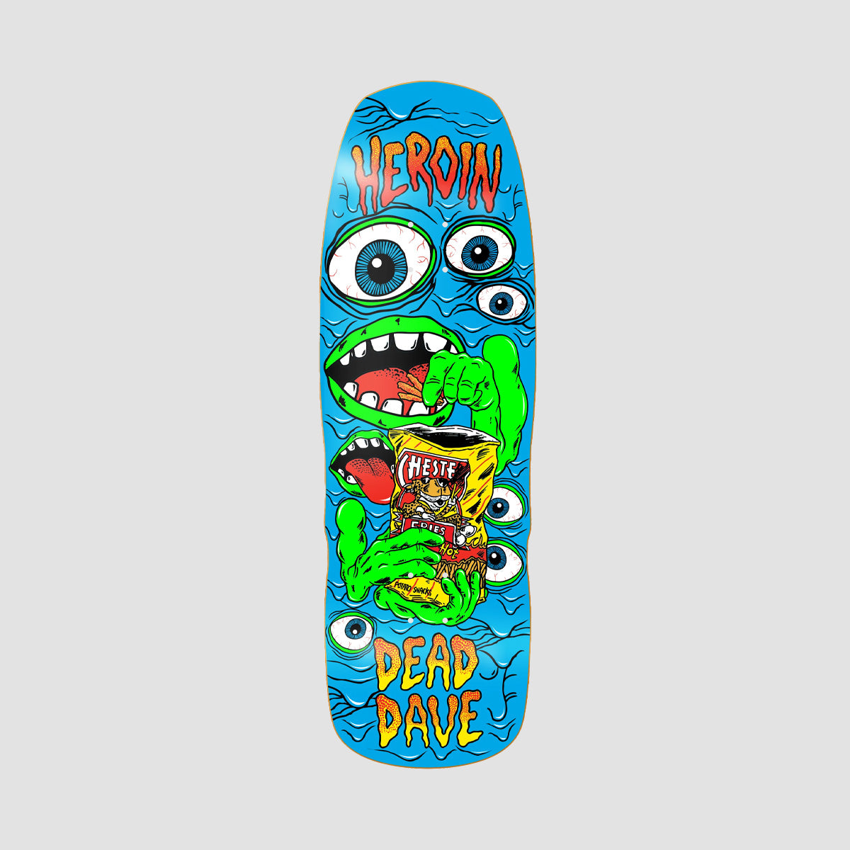 Heroin Mutate or Die Dead Dave Skateboard Deck - 10.1"