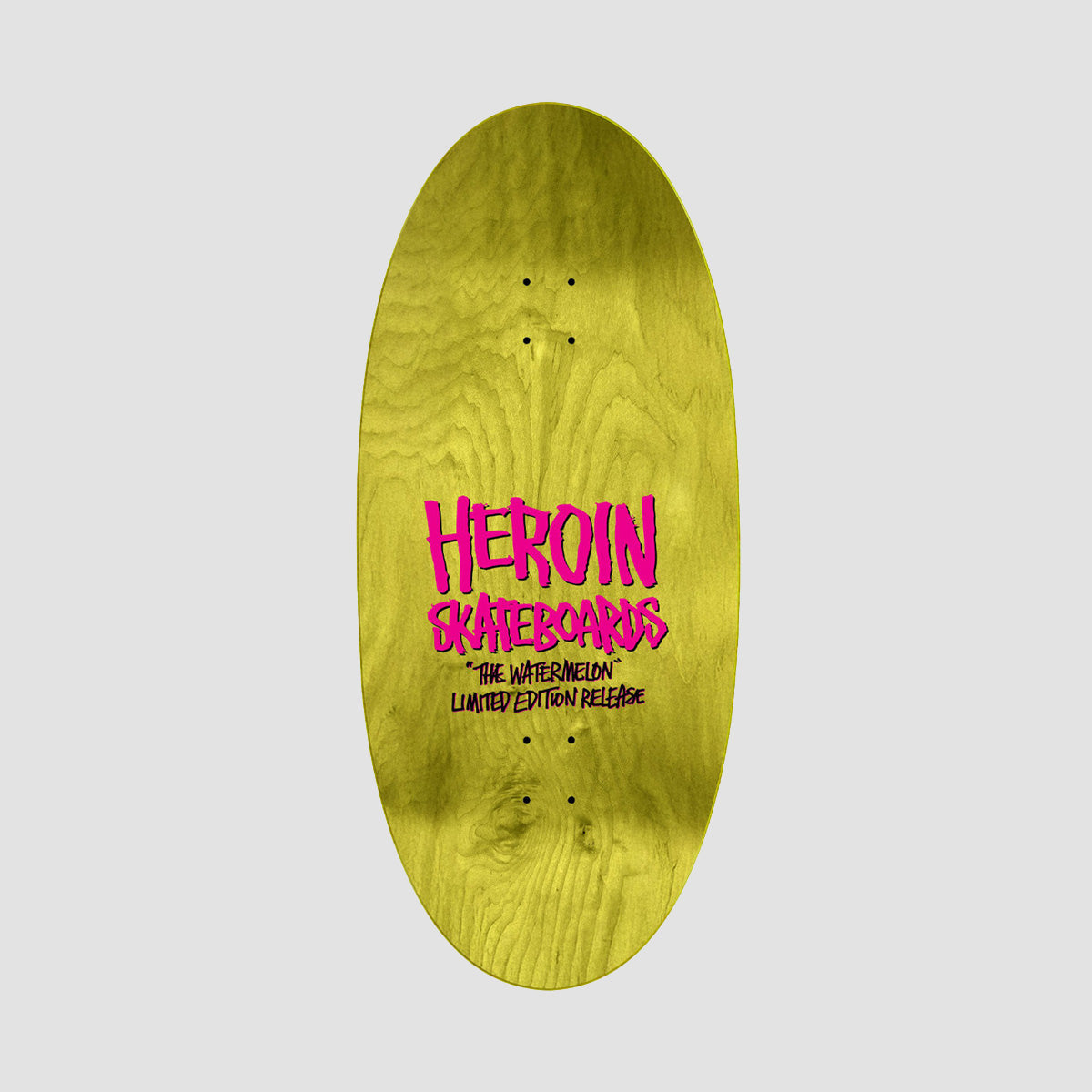 Heroin The Watermelon Skateboard Deck - 13.5"
