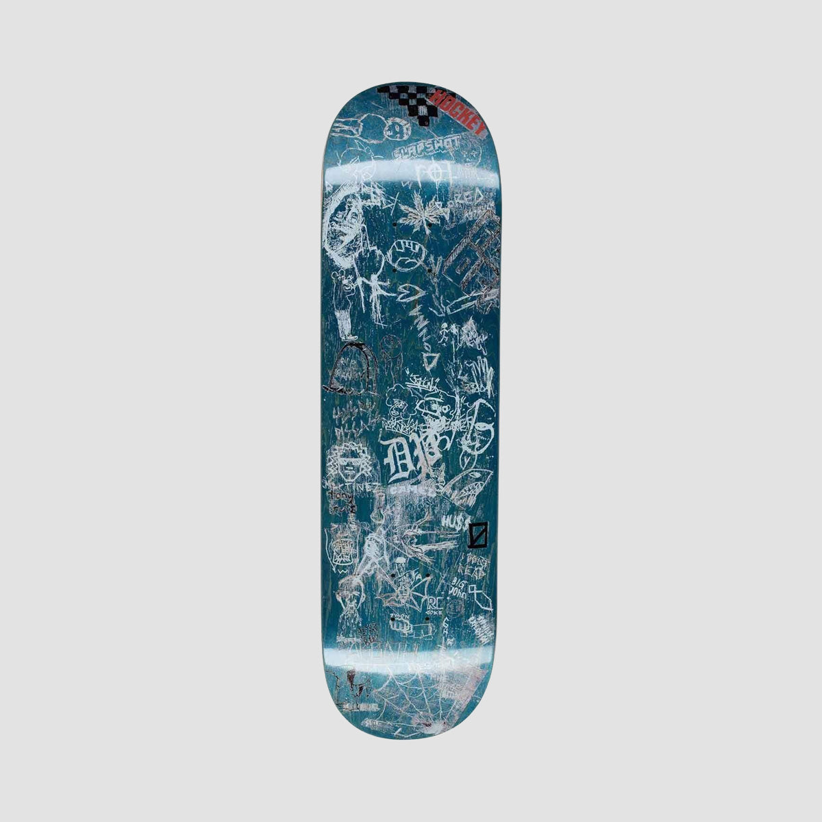 Hockey Desk Carve Skateboard Deck - 8.38"