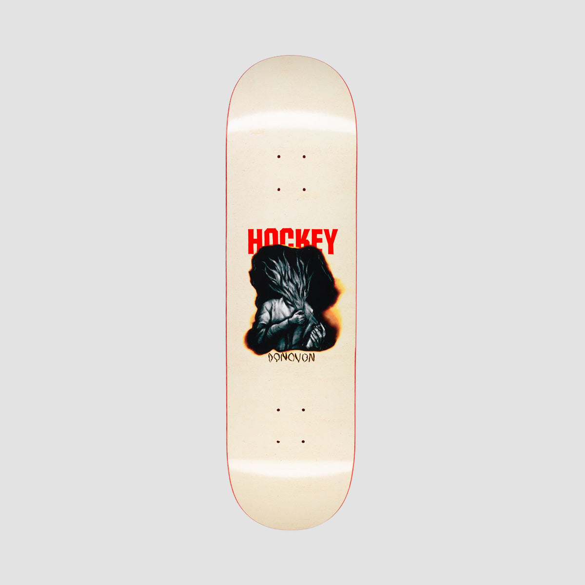 Hockey Donovon Piscopo Flamable Skateboard Deck - 8.25"