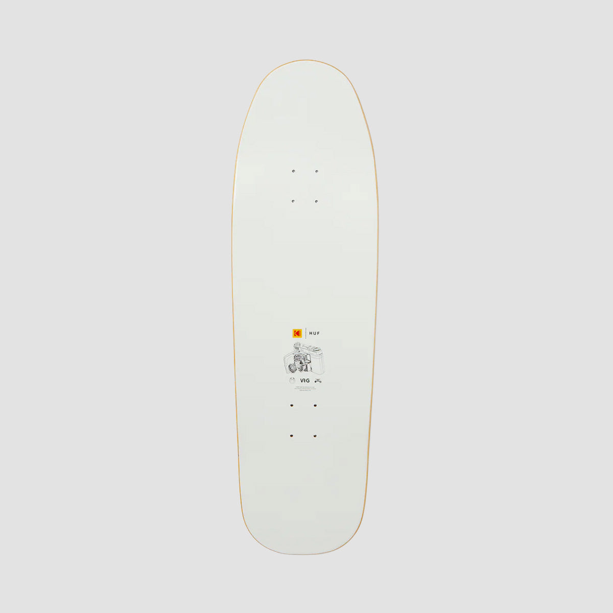 HUF Collage Filmer Cruiser Skateboard Deck Multi - 9.8"