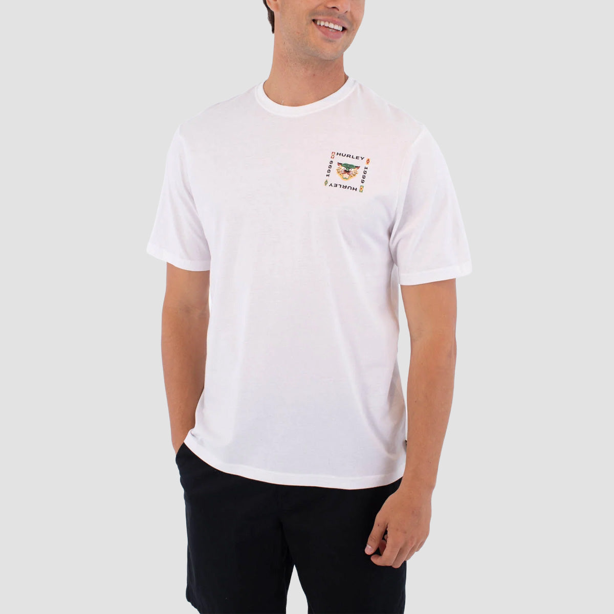 Hurley Bolud T-Shirt White