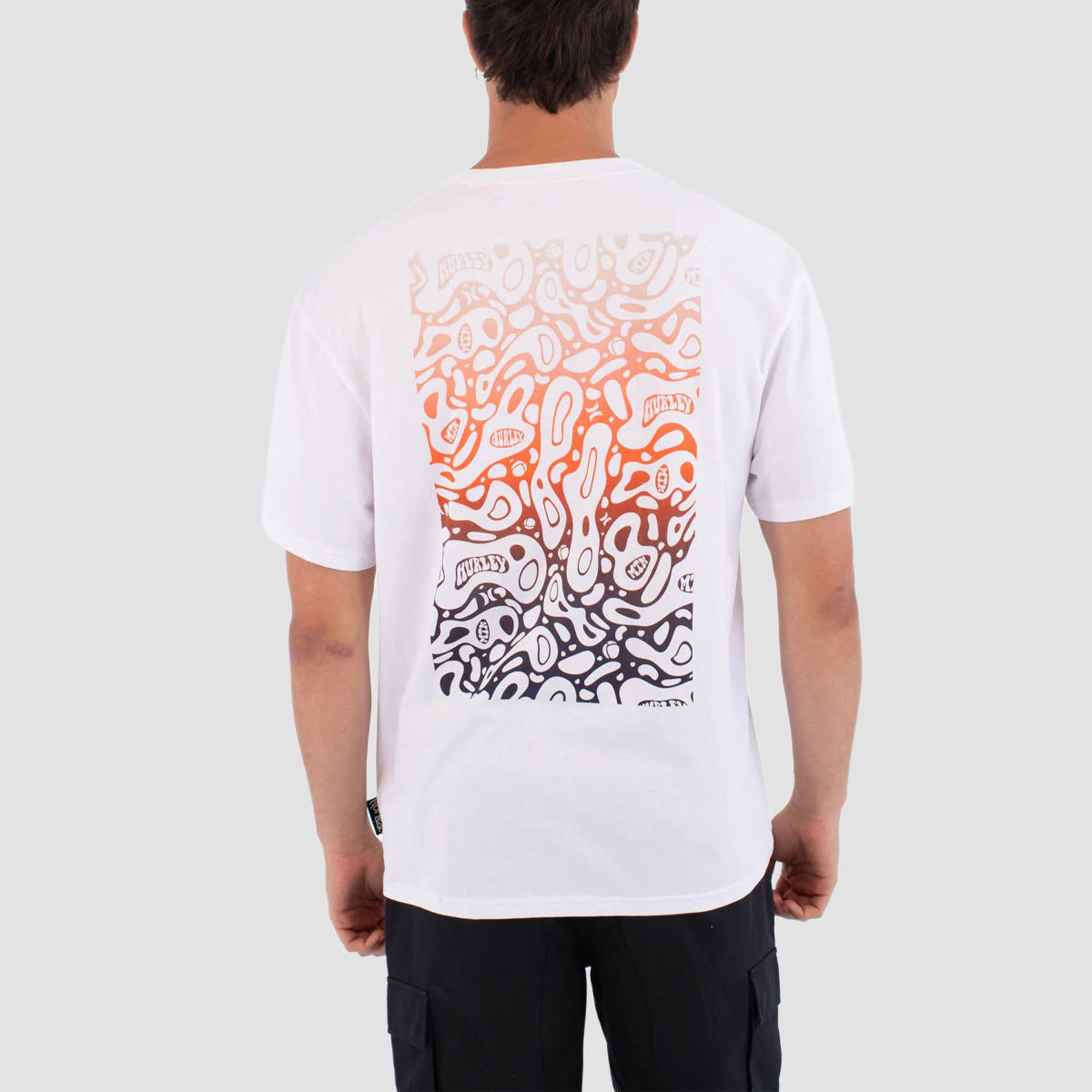Hurley Bubble Back Print T-Shirt White