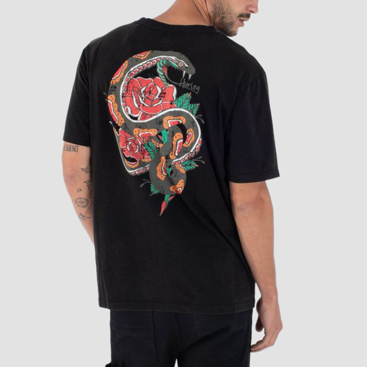 Hurley Cobra T-Shirt Black