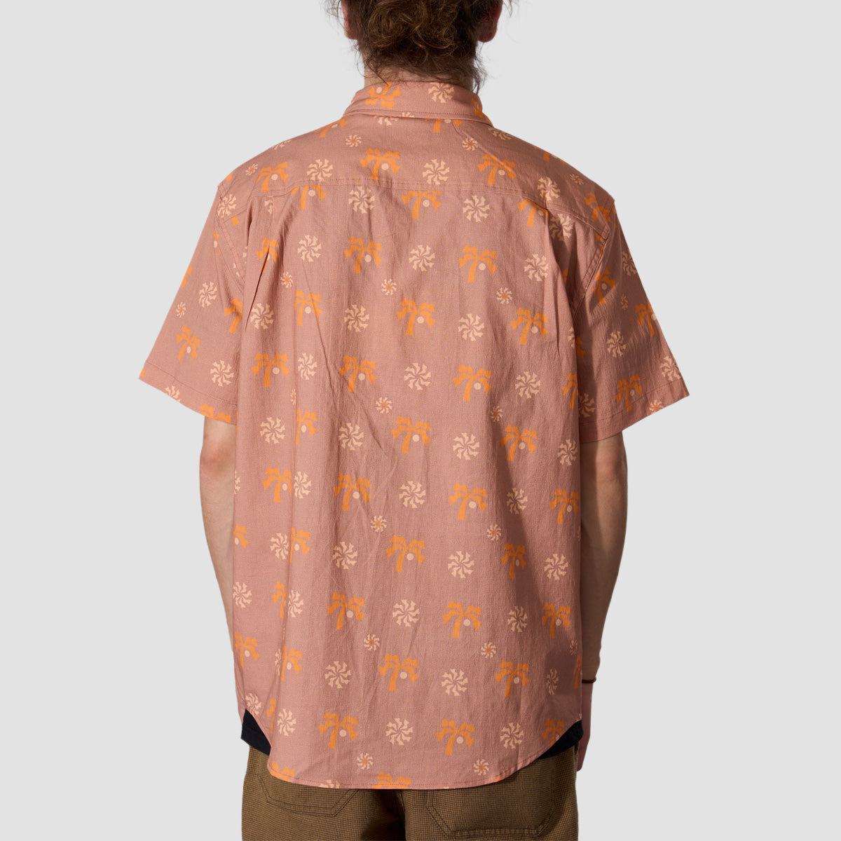 Hurley Coconut Short Sleeve Shirt Nectarine