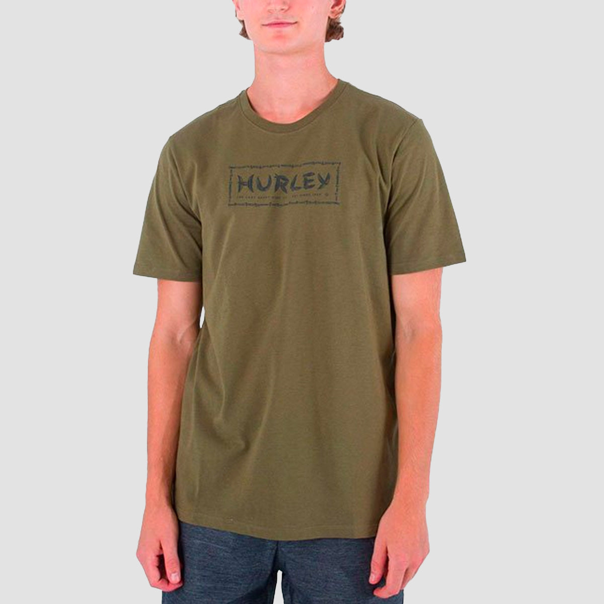 Hurley Everyday Death In Paradise T-Shirt Olive