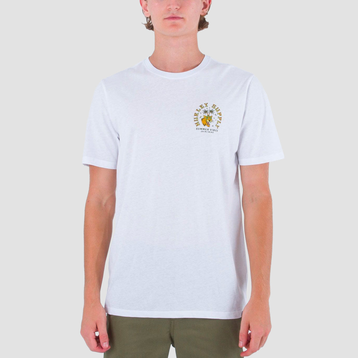 Hurley Everyday Summer Vibes T-Shirt White