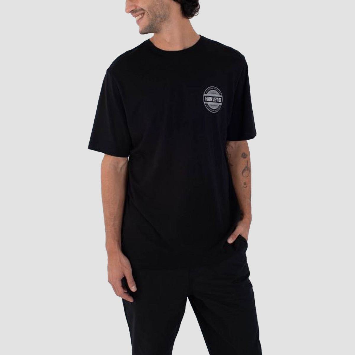 Hurley Filler T-Shirt Black