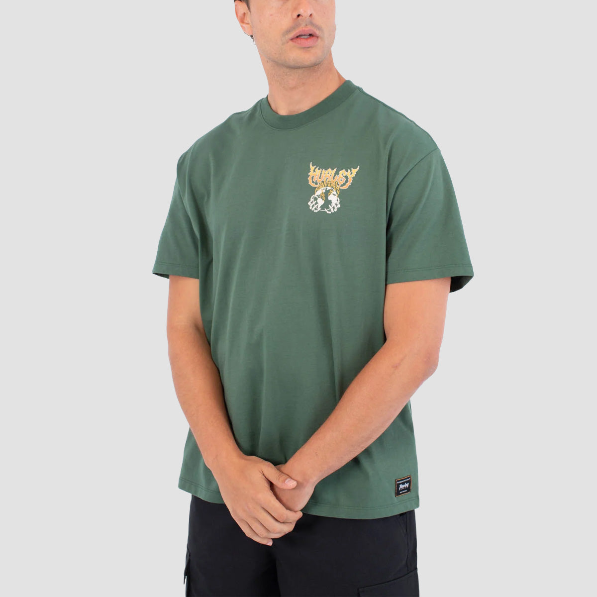 Hurley Fire T-Shirt Jungle
