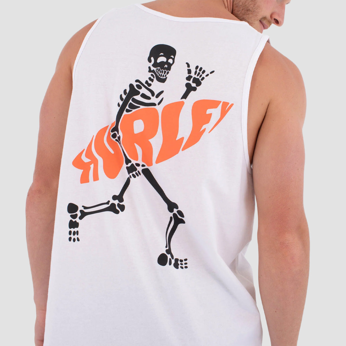 Hurley Flamengue Tank Vest White