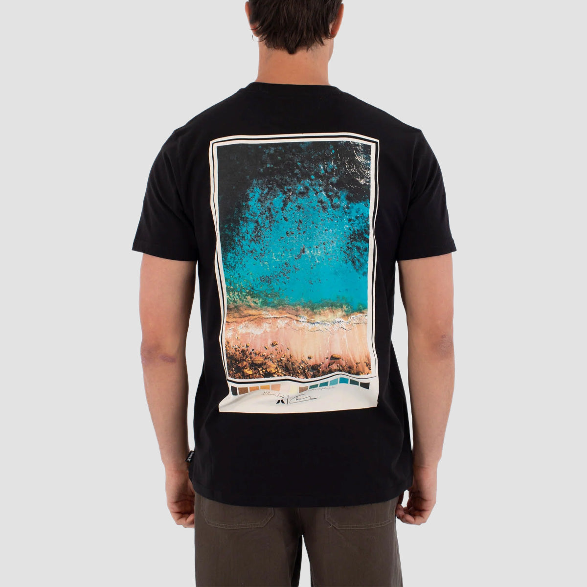 Hurley Helio Indonesia Photo T-Shirt Black