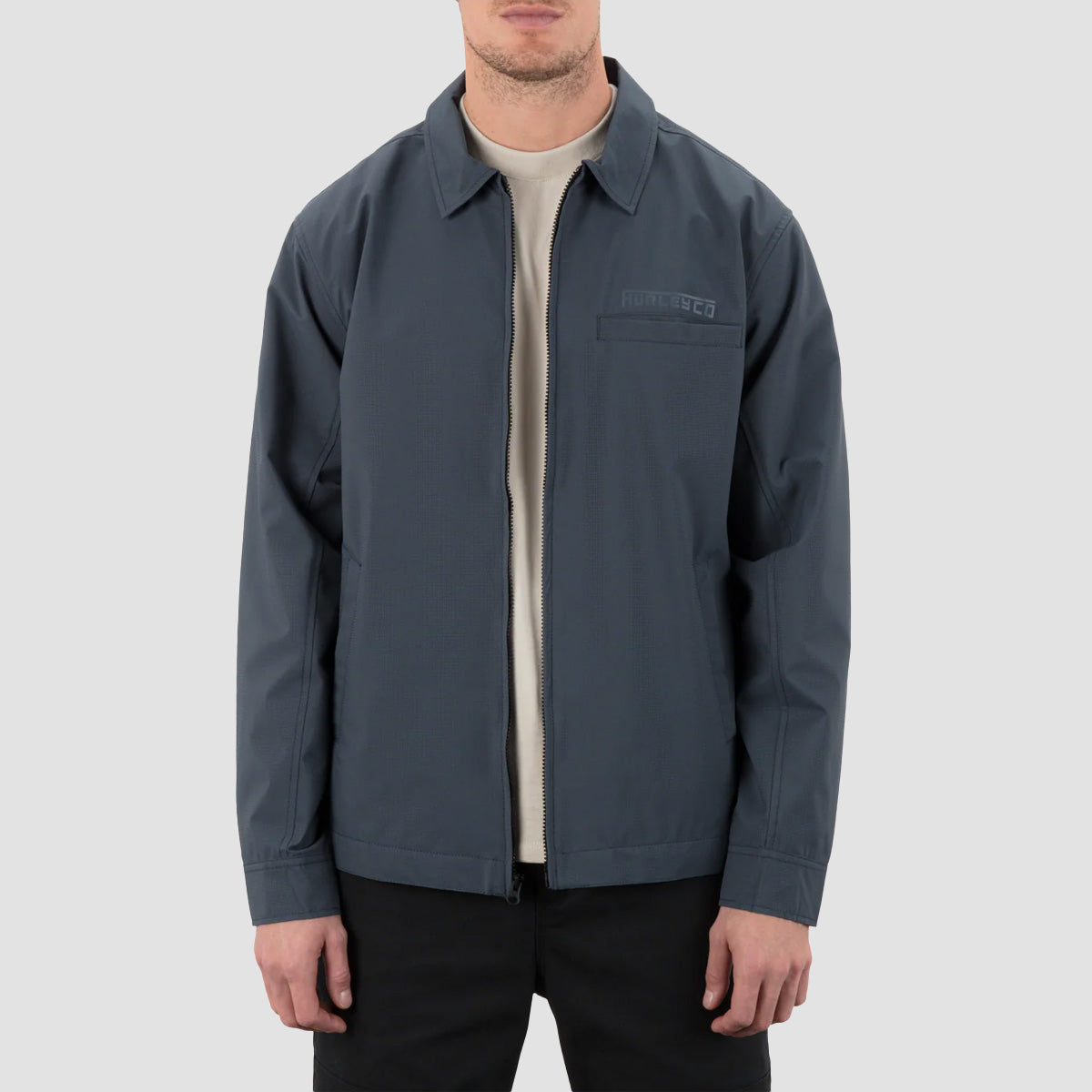 Hurley Knots Windbreaker Iron Ore