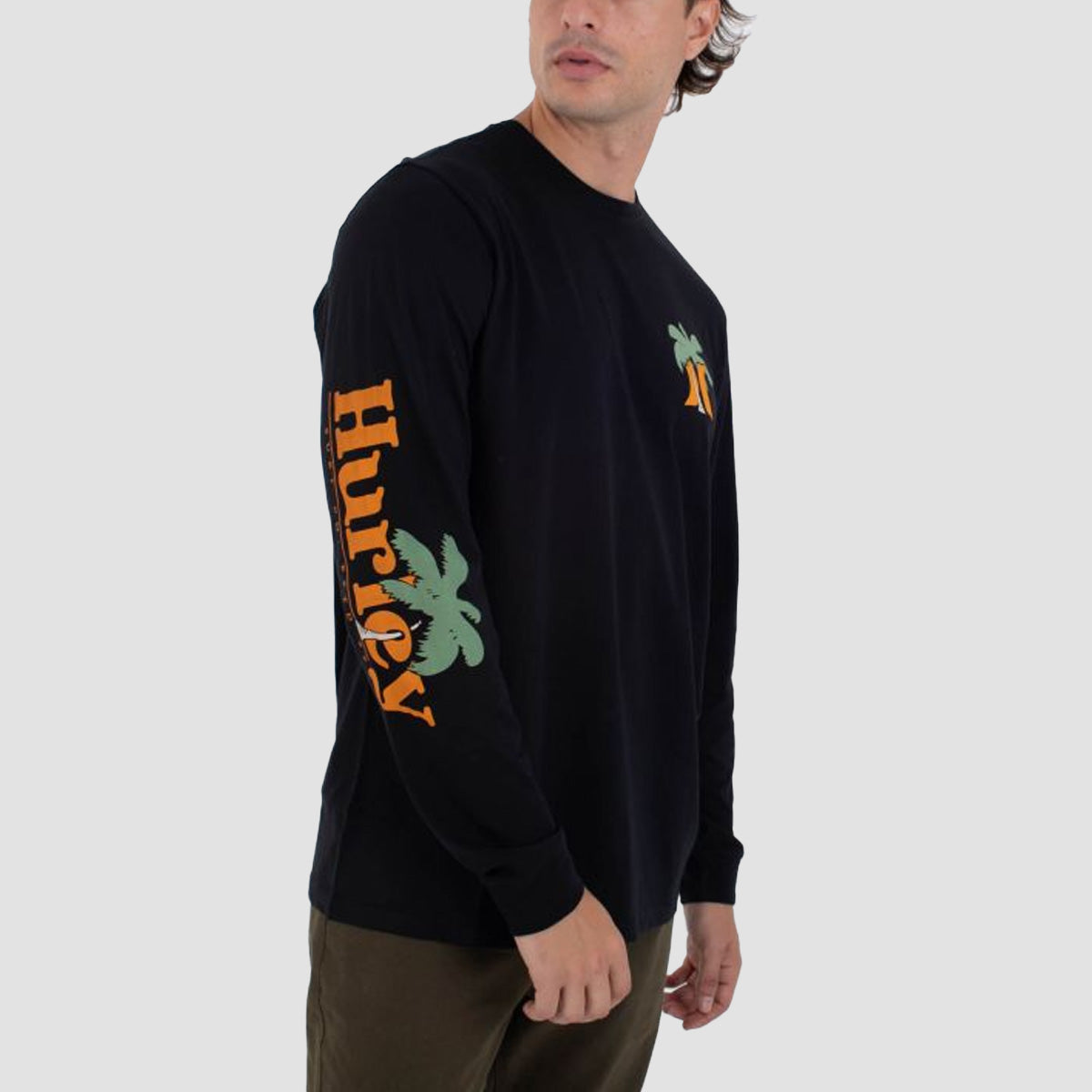 Hurley Oz Longsleeve T-Shirt Black