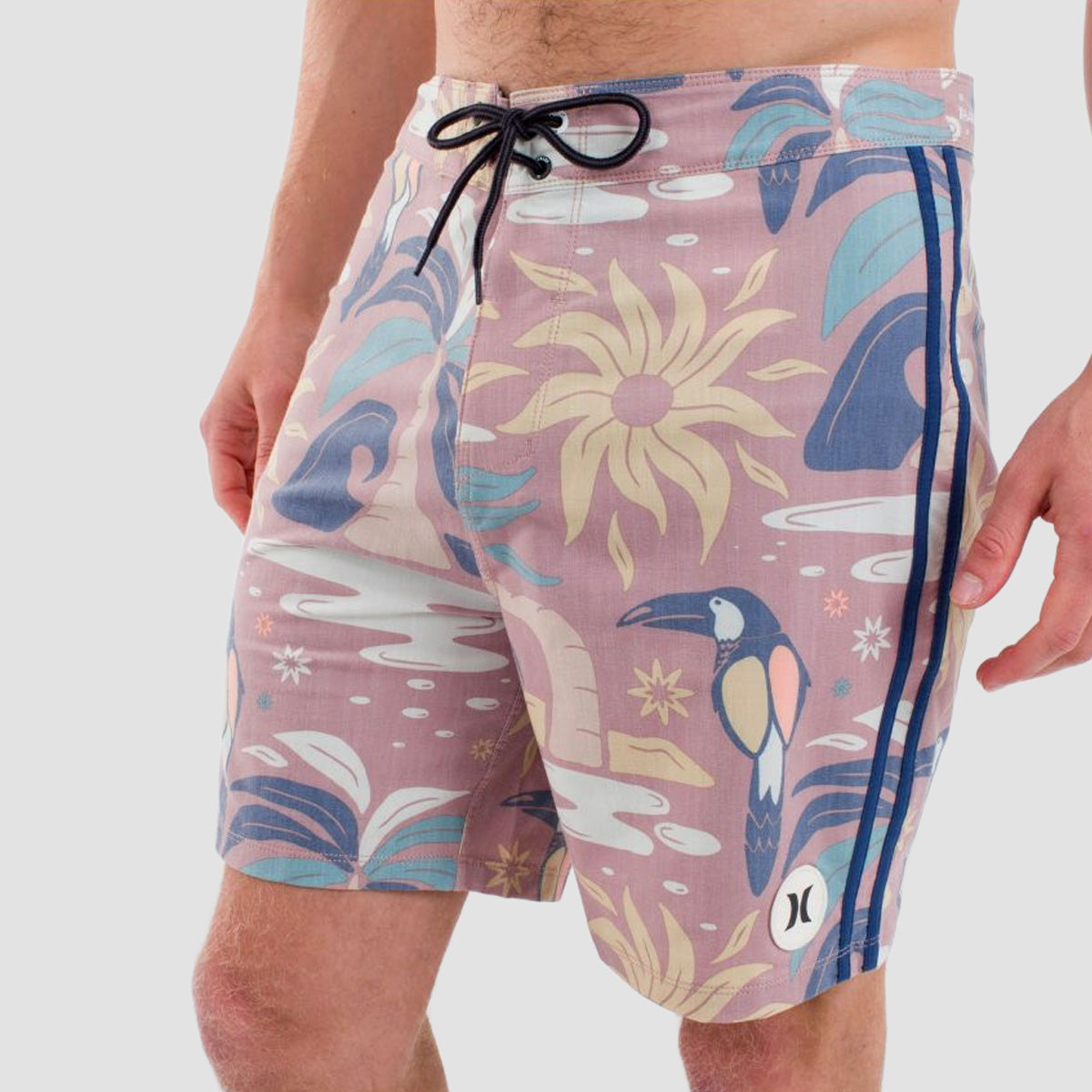 Hurley Phantom Naturals Tailgate 18" Boardshorts Phantom Rose