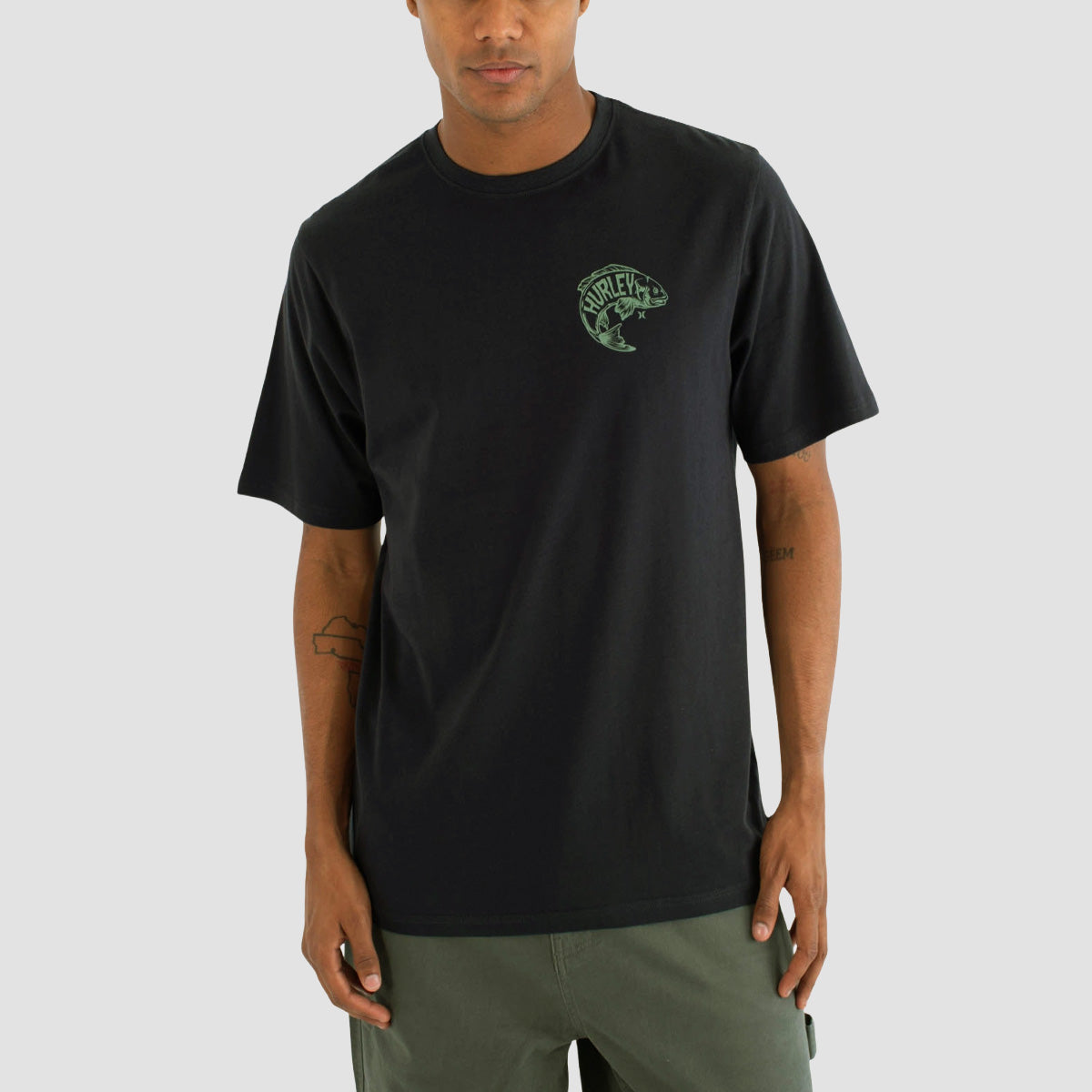 Hurley Serrot T-Shirt Obsidian