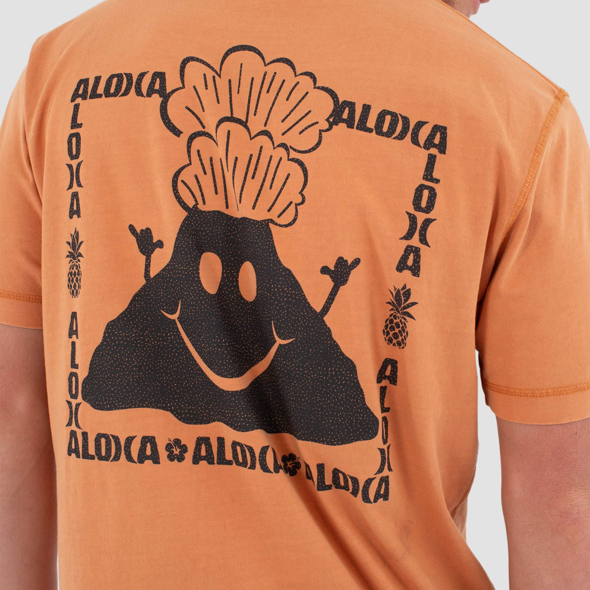 Hurley Sider BP T-Shirt Citrus Blaze