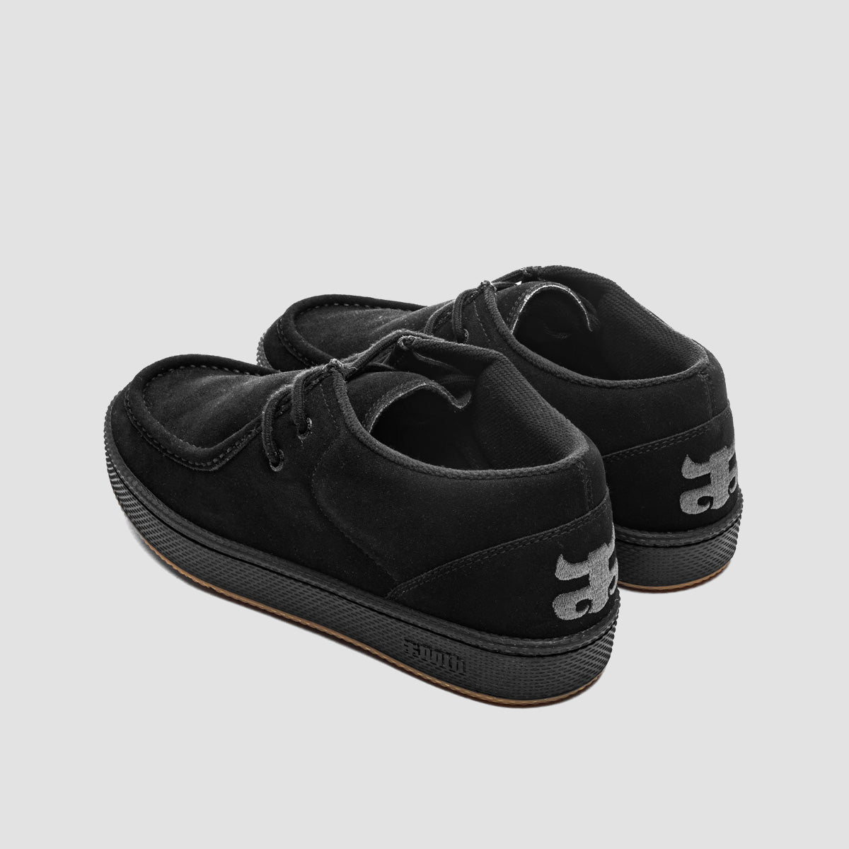 IPATH Cats Mid Top Shoes - Black Suede