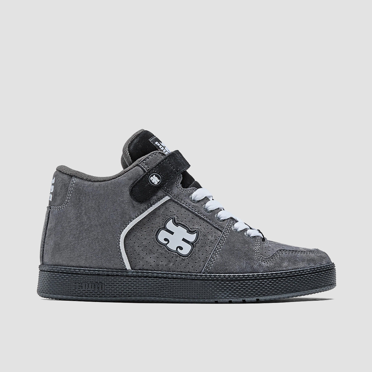 IPATH Grasshopper High Top Shoes - Grey Suede