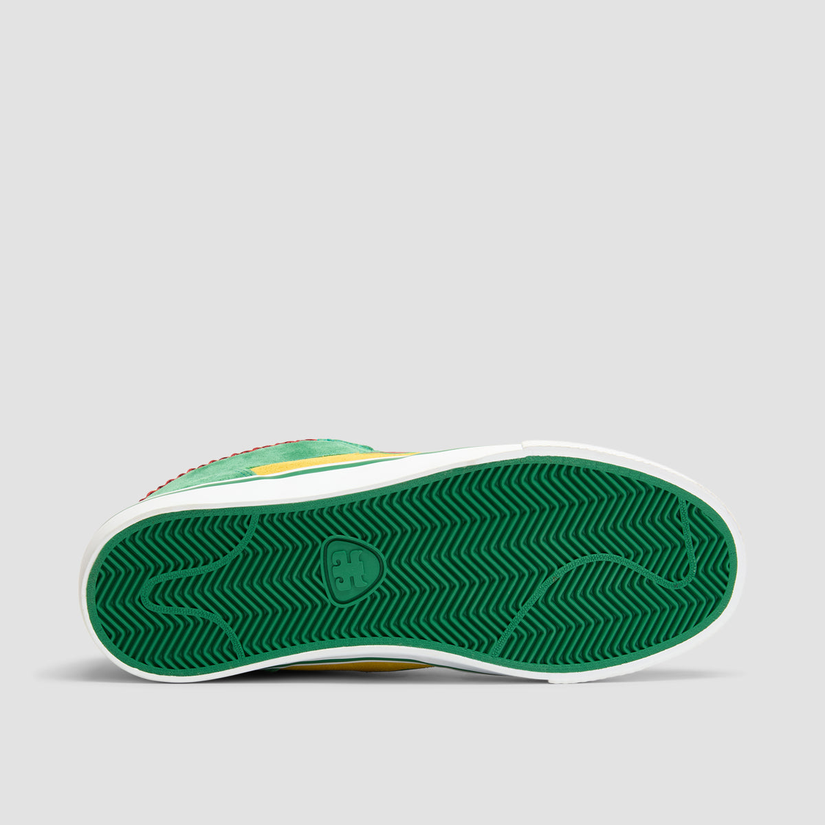 IPATH Reed Mid Top Shoes - Rasta Green/Yellow