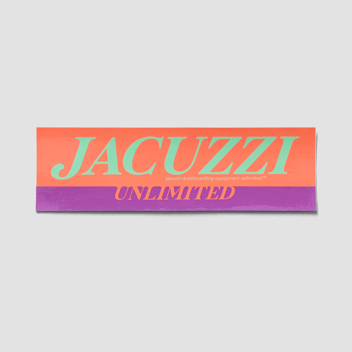 Jacuzzi Unlimited Flavor Logo Sticker 125x35mm