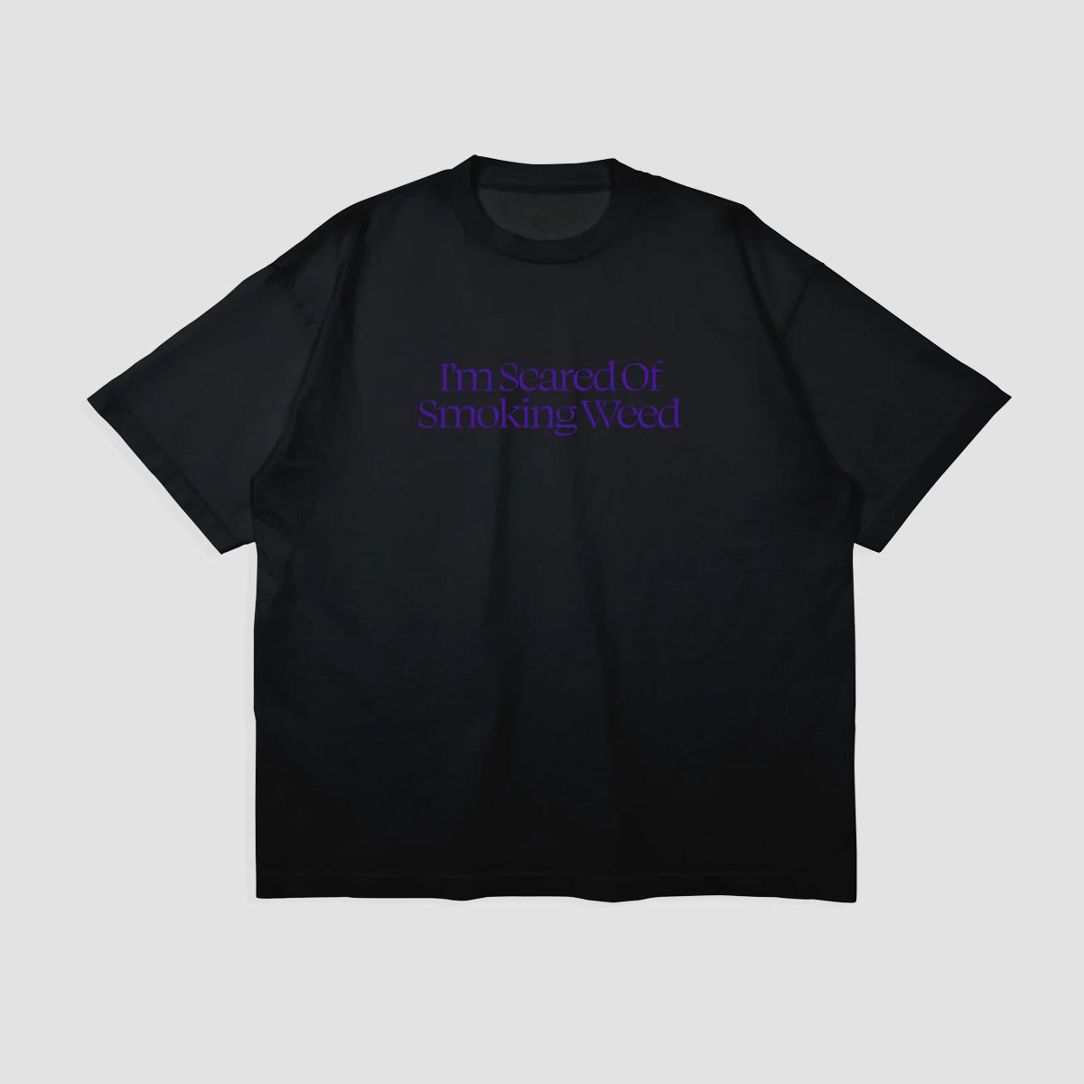 Jacuzzi Unlimited Scared Weed Premium T- Shirt Black/Purple