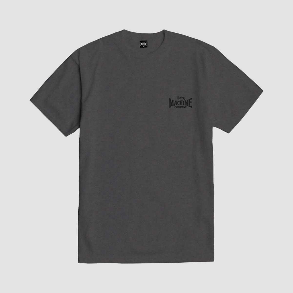 Loser Machine Santa Fe T-Shirt Heather Charcoal