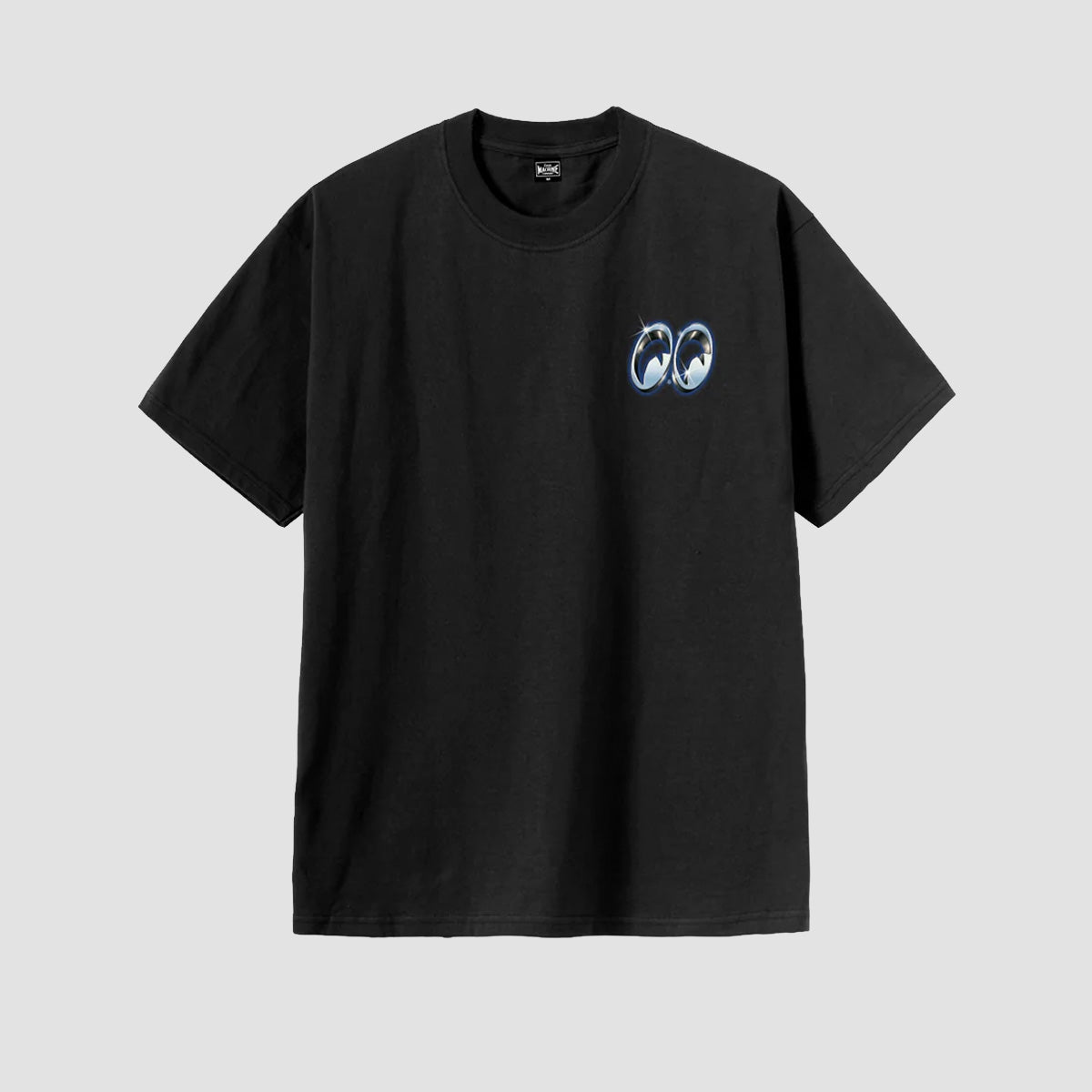 Loser Machine X Mooneyes Chrome Craze T-Shirt Vintage Black