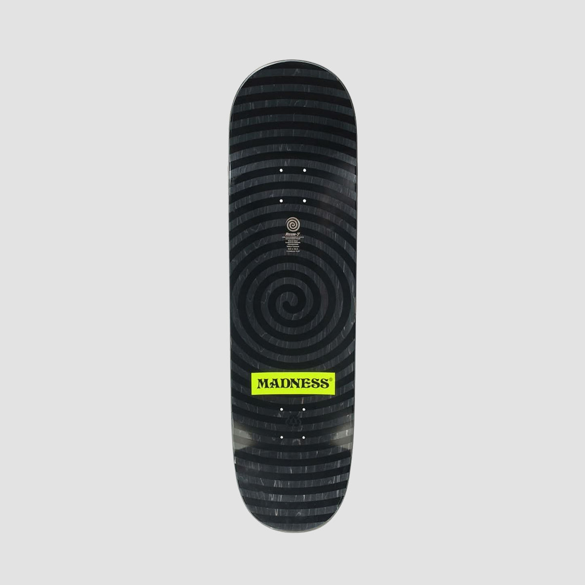 Madness Darkness R7 Skateboard Deck Multi Stain - 9"