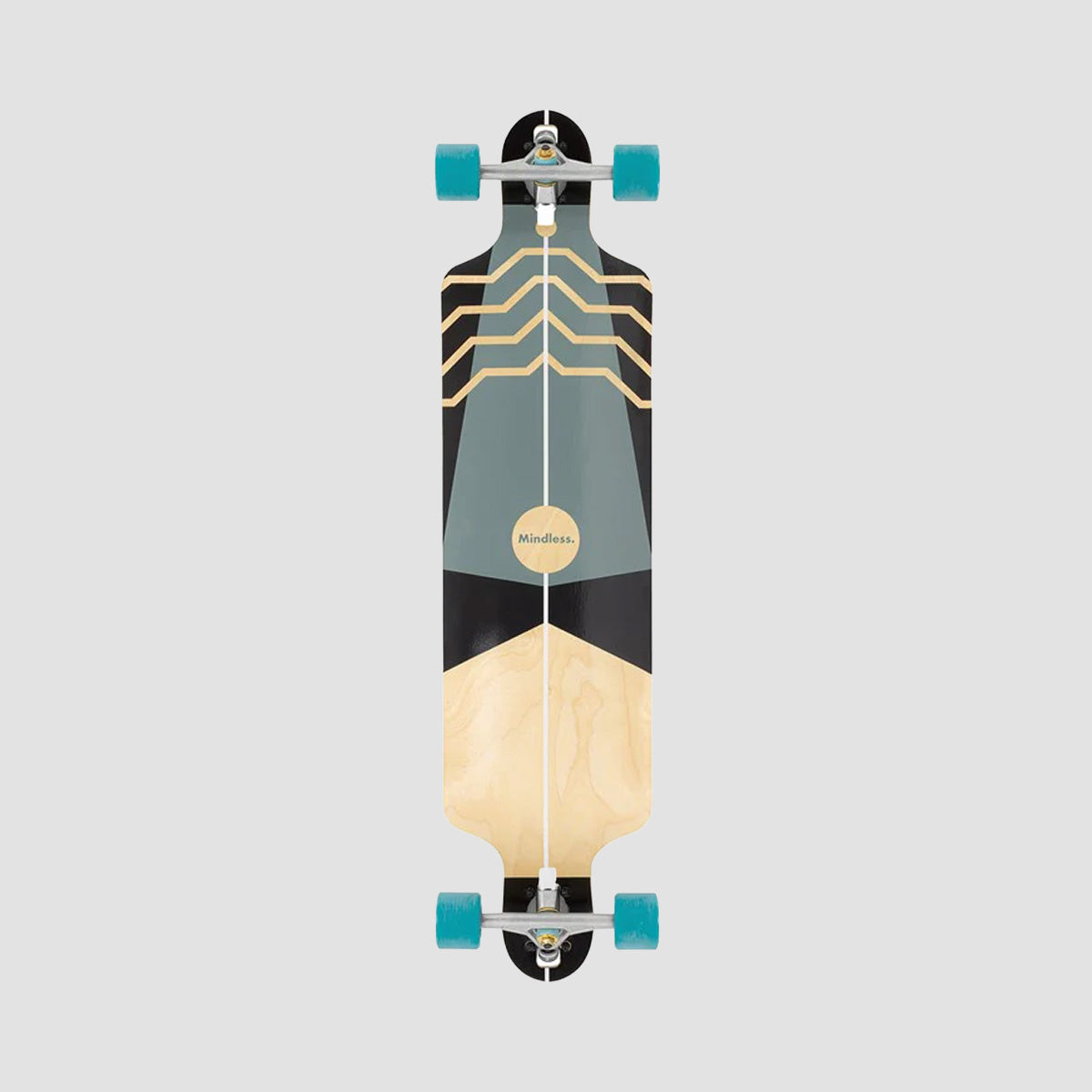 Mindless Tundra DT Longboard Skateboard Teal - 40"